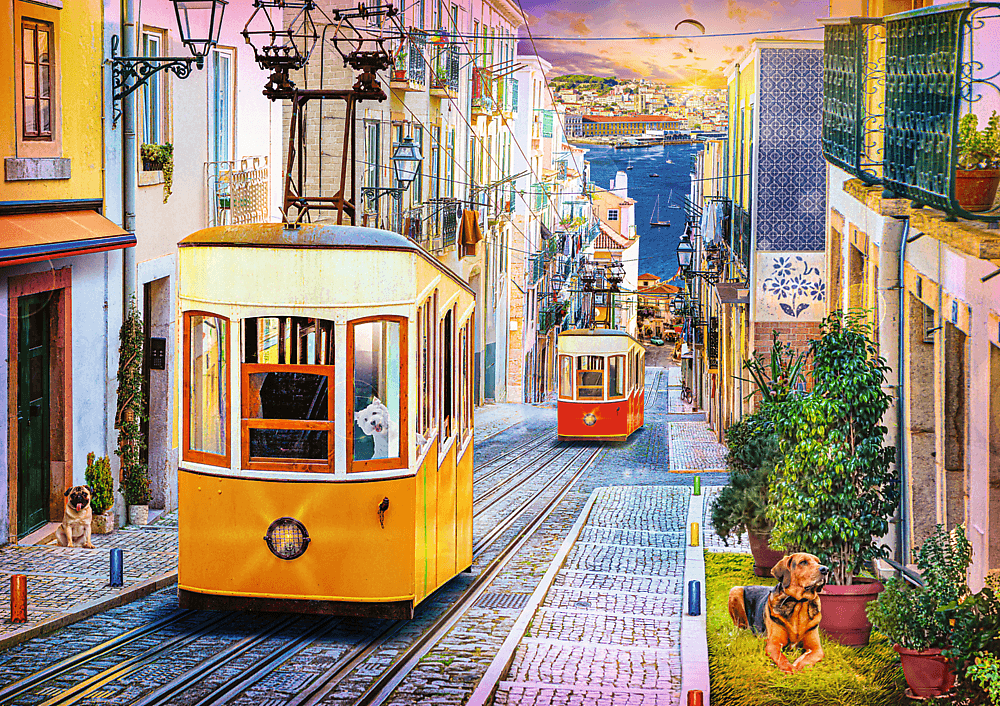 Nyaralás Portugáliában – a kirakó képe