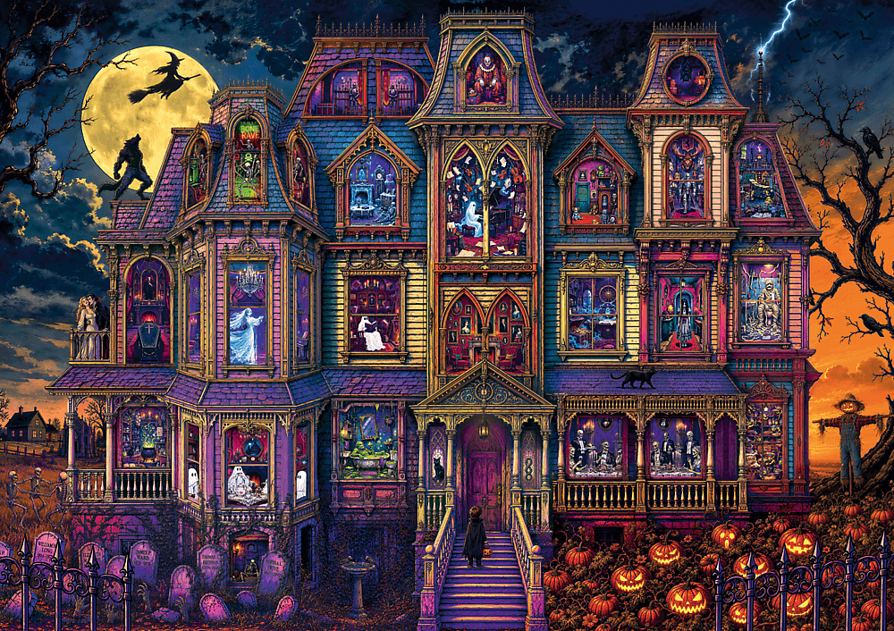 At-Home Fantasy: Kísértetház – a kirakó képe