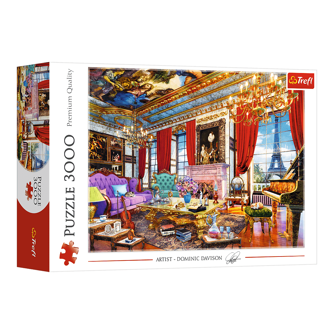 Párizsi Palota Trefl 3000 darabos kirakó puzzle (TR - 33078) - puzzlegarden