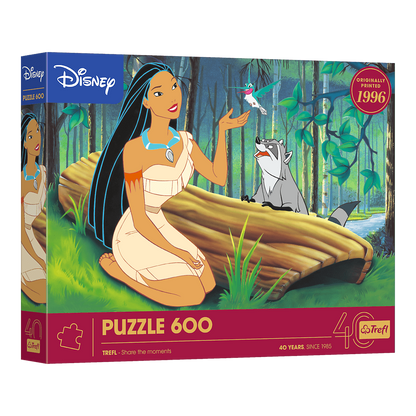 Trefl 40 Éves Jubileum - Pocahontas Trefl 600 darabos kirakó puzzle (TR - 37605) - puzzlegarden