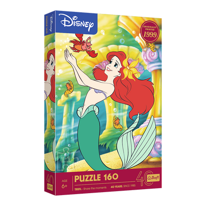 Trefl 40 Éves Jubileum – A kis hableány Trefl 160 darabos kirakó puzzle (TR - 40056) - puzzlegarden