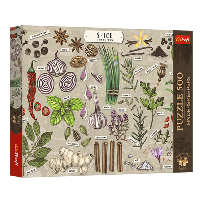 Finders Keepers – Fűszerek Trefl 500 darabos kirakó puzzle (TR-37610) - puzzlegarden