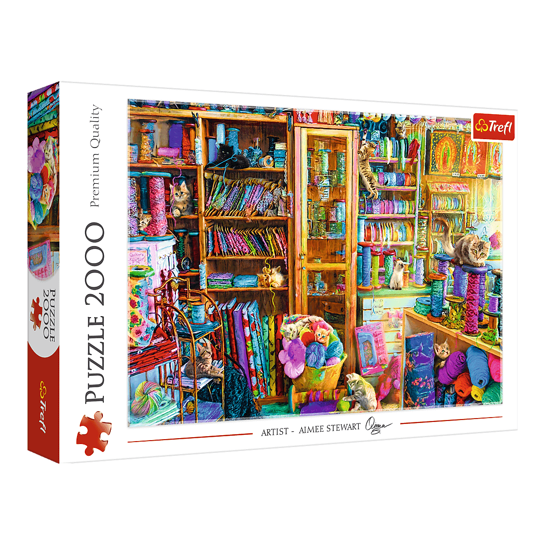 Cicaparadicsom Trefl 2000 darabos kirakó puzzle (TR-27113) - puzzlegarden