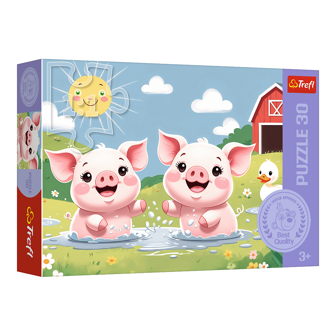 Vidám falusi élet Trefl 30 darabos kirakó puzzle (TR-18334) - puzzlegarden
