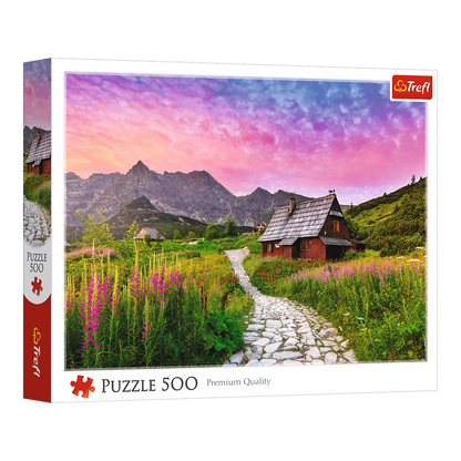 Hala Gąsienicowa, Tátra, Lengyelország Trefl 500 darabos kirakó puzzle (TR-37555) - puzzlegarden