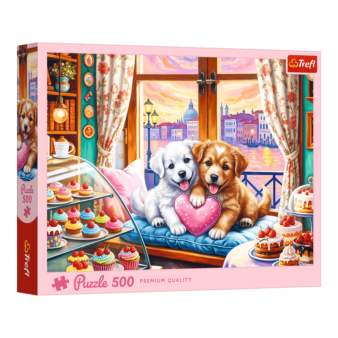 Kutyaszerelem Trefl 500 darabos kirakó puzzle (TR-37554) - puzzlegarden
