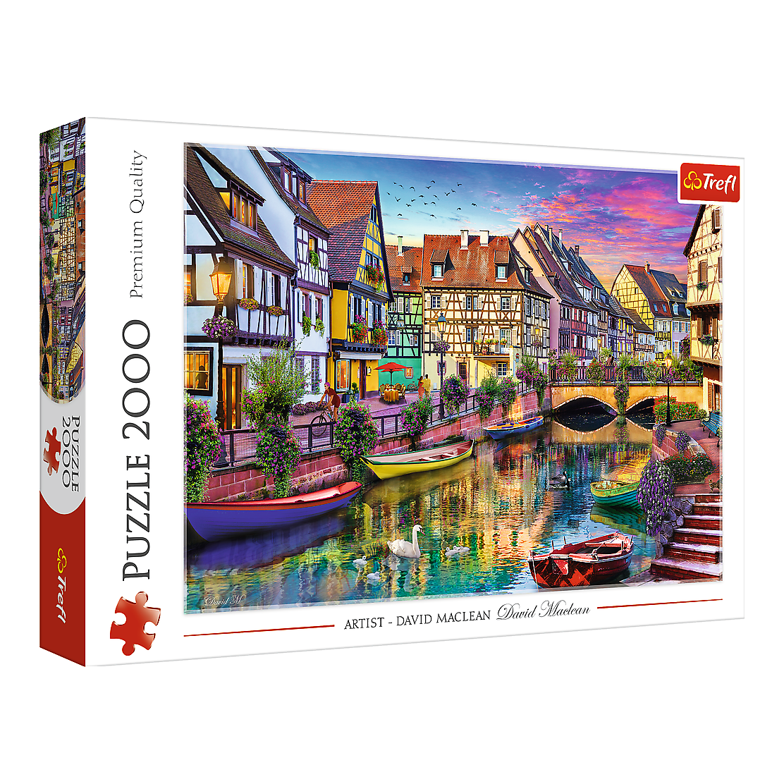 Colmar, Franciaország Trefl 2000 darabos kirakó puzzle (TR-27118) - puzzlegarden
