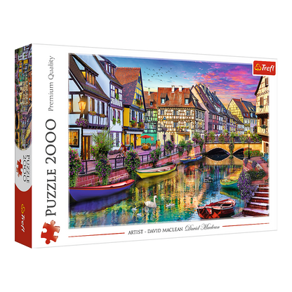 Colmar, Franciaország Trefl 2000 darabos kirakó puzzle (TR-27118) - puzzlegarden