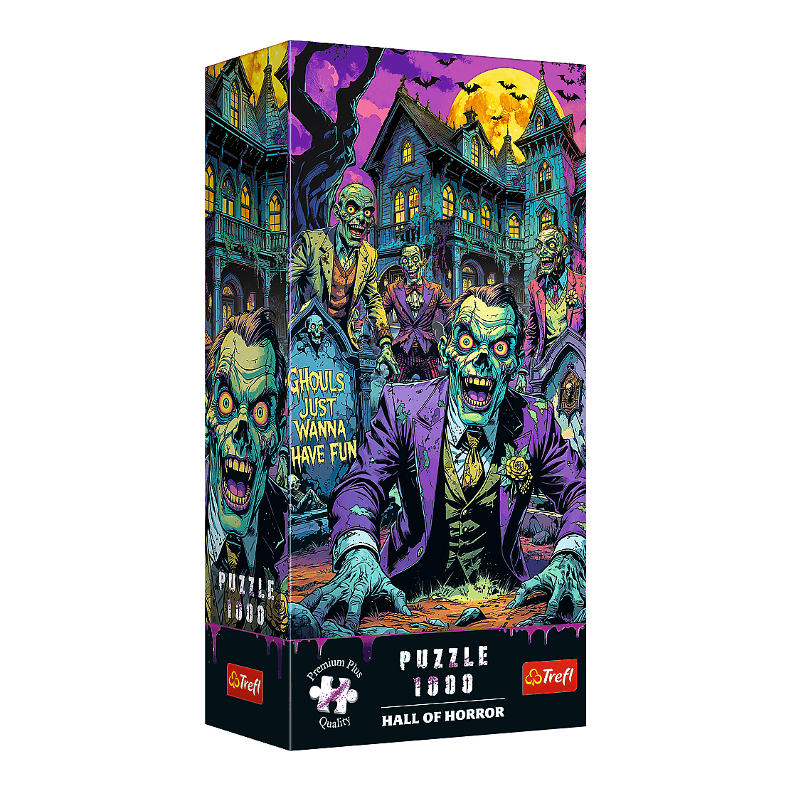 Hall of Horror: Zombi Trefl 1000 darabos kirakó puzzle (TR-12132) - puzzlegarden