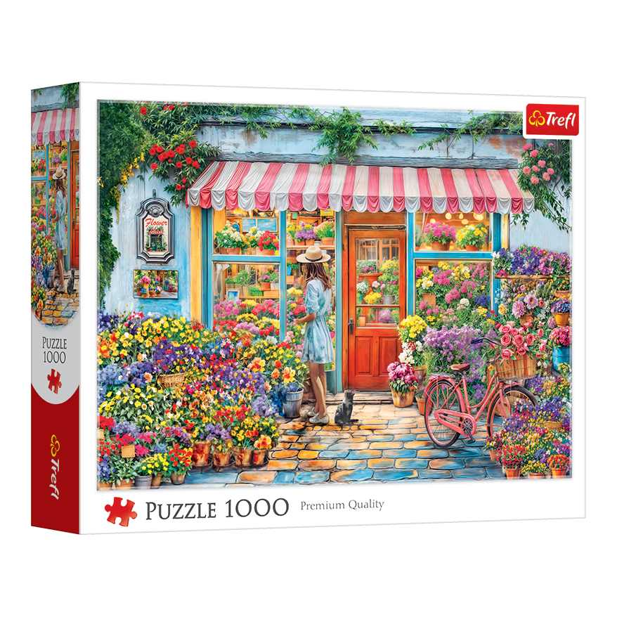 Virágbolt Trefl 1000 darabos kirakó puzzle (TR-10981) - puzzlegarden