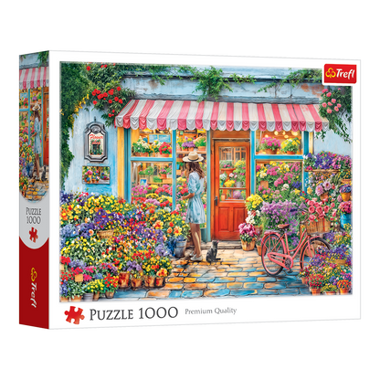 Virágbolt Trefl 1000 darabos kirakó puzzle (TR-10981) - puzzlegarden
