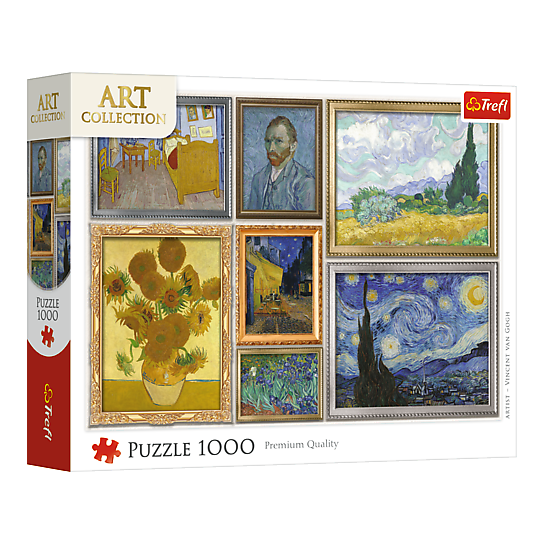 Vincent van Gogh kollekció Trefl 1000 darabos kirakó puzzle (TR-10973) - puzzlegarden