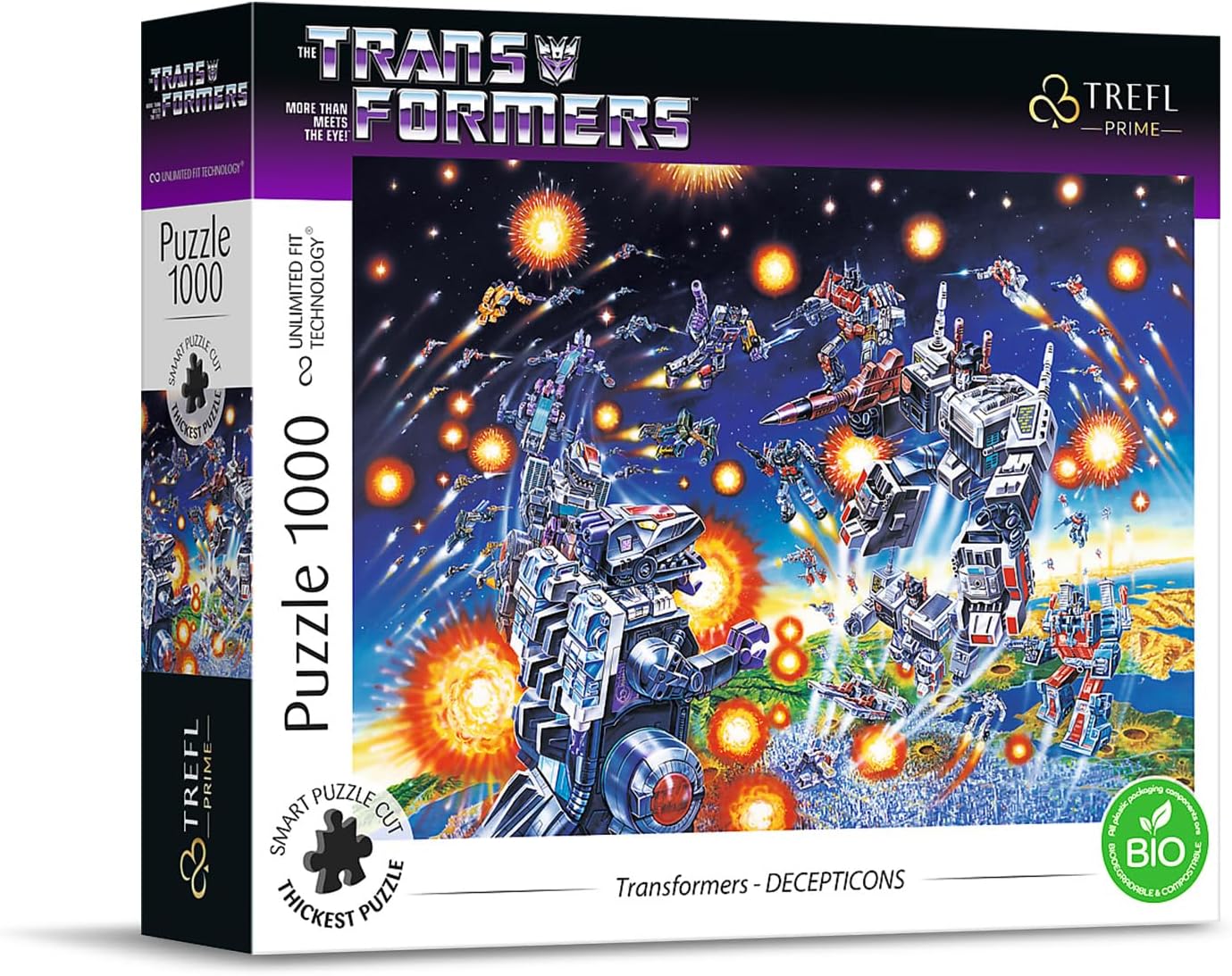 Transformers - Álcák Trefl Prime 1000 darabos kirakó puzzle (TR - 10778 5900511107784) - puzzlegarden