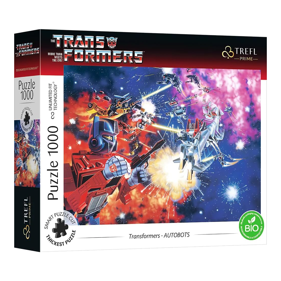 Transformers - Autobotok Trefl 1000 darabos kirakó puzzle (TR-10777) - puzzlegarden