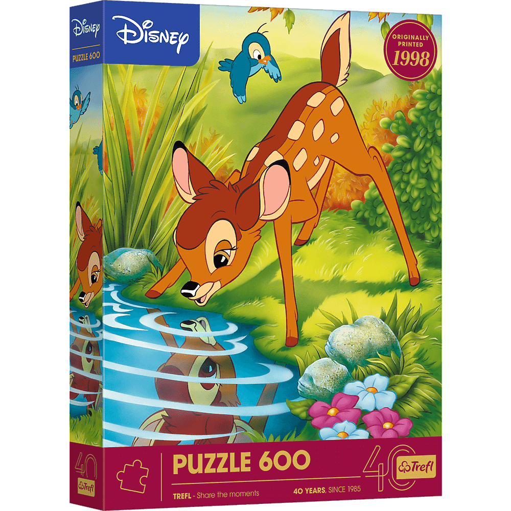 Trefl 40 Éves Jubileum - Bambi Trefl 600 darabos kirakó puzzle (TR - 37600 5900511376005) - puzzlegarden
