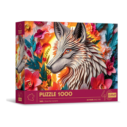 Trefl 40 Éves Jubileum - Farkas Trefl 1000 darabos kirakó puzzle (TR-40041) - puzzlegarden