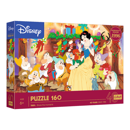 Trefl 40 Éves Jubileum – Hófehérke Karácsonya Trefl 160 darabos kirakó puzzle (TR-40057) - puzzlegarden