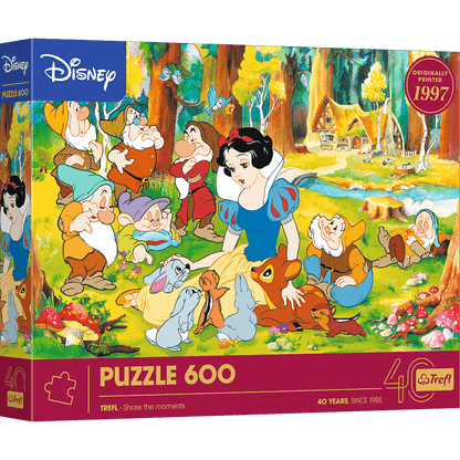 Trefl 40 Éves Jubileum - Hófehérke Trefl 600 darabos kirakó puzzle (TR - 37603 5900511376036) - puzzlegarden