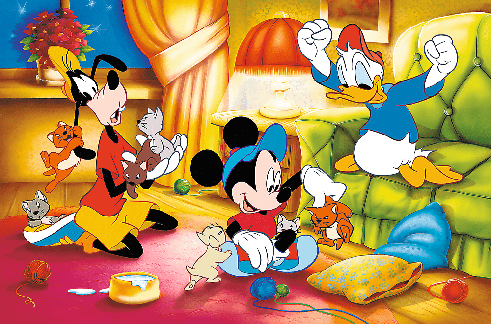 Trefl 40 Éves Jubileum - Mickey egér és barátai Trefl 600 darabos kirakó puzzle (TR - 37601 5900511376012) - puzzlegarden