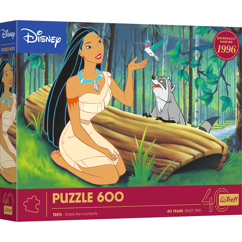 Trefl 40 Éves Jubileum - Pocahontas Trefl 600 darabos kirakó puzzle (TR - 37605 5900511376050) - puzzlegarden