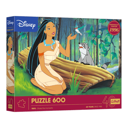 Trefl 40 Éves Jubileum - Pocahontas Trefl 600 darabos kirakó puzzle (TR-37605) - puzzlegarden