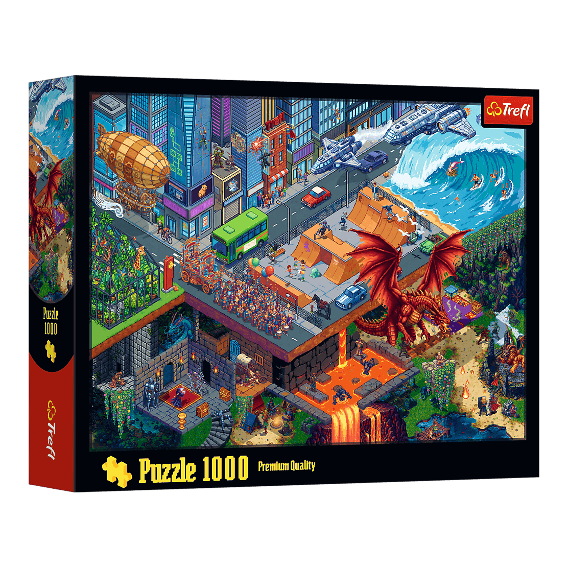 Pixelváros – a kirakó doboza