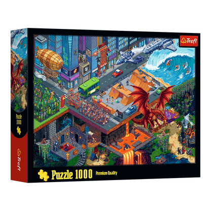 Pixelváros – a kirakó doboza