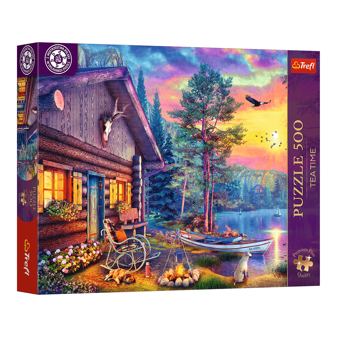 Tea Time: Kikötő naplementében – a kirakó doboza