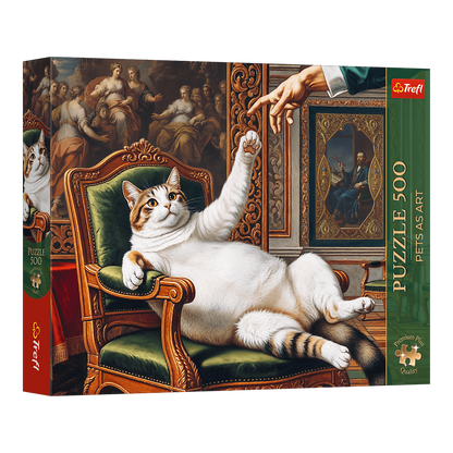 Pets as Art: Őméltósága, a cica – a kirakó doboza
