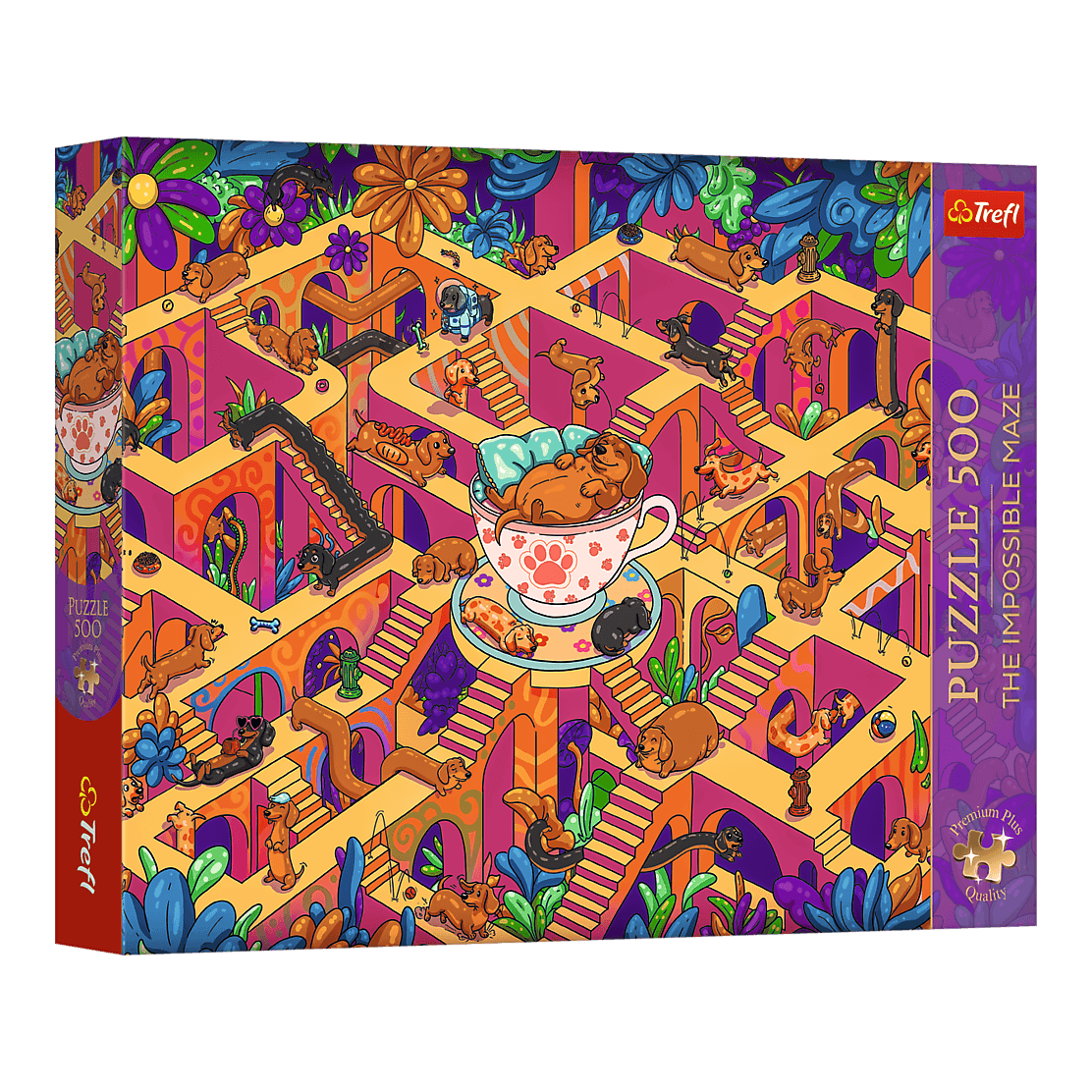 The Impossible Maze: Vidám tacskók – a kirakó doboza