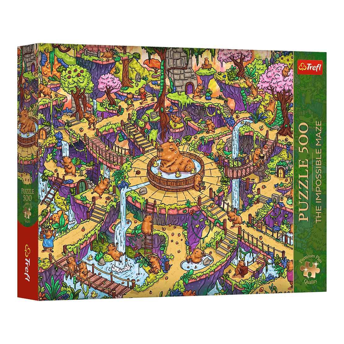 The Impossible Maze: Vicces kapibarák – a kirakó doboza