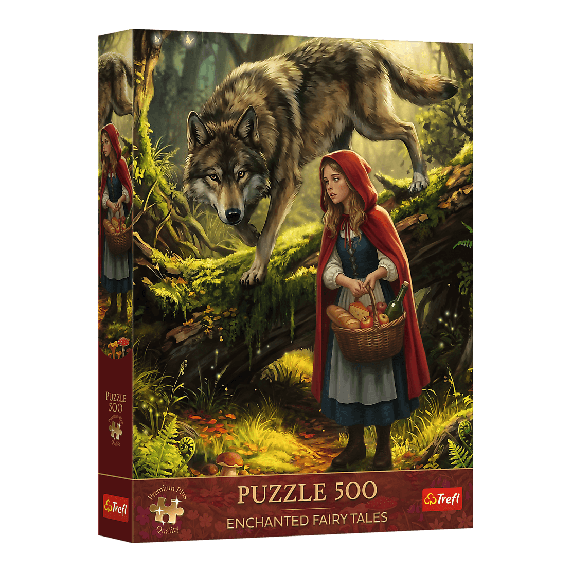 Enchanted Fairy Tales: Piroska és a farkas – a kirakó doboza