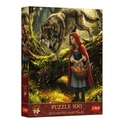 Enchanted Fairy Tales: Piroska és a farkas – a kirakó doboza