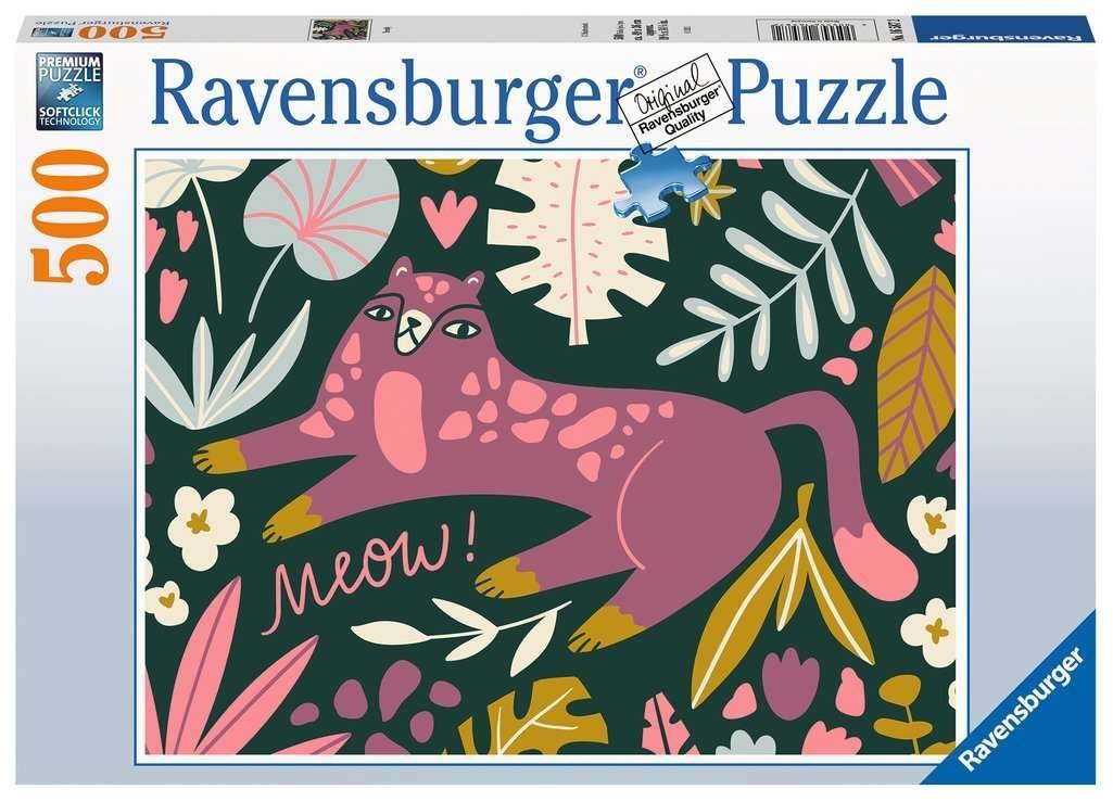 Trendy Macska Ravensburger 500 darabos kirakó puzzle (RA-16587 4005556165872) - puzzlegarden