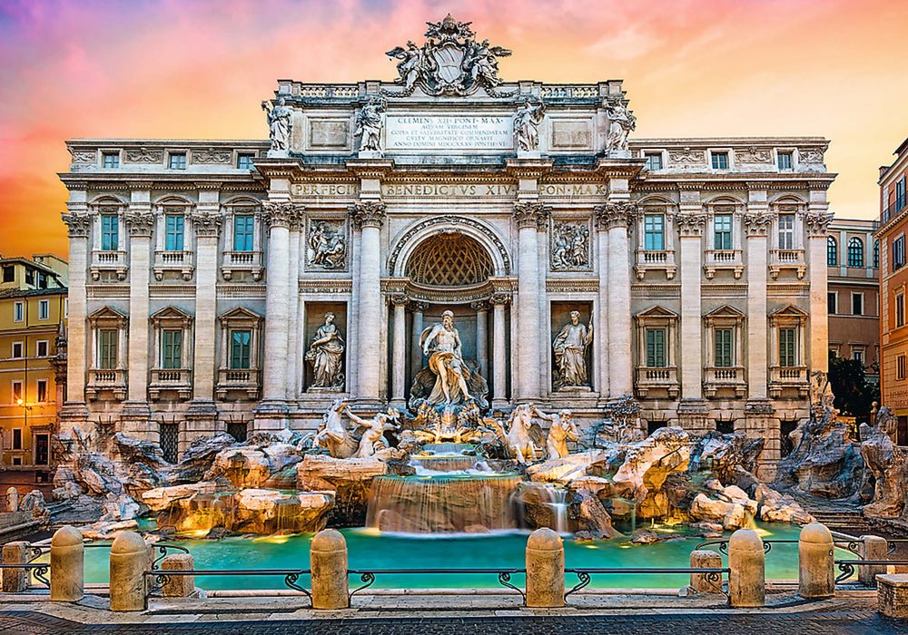 Trevi-kút, Róma Trefl 500 darabos kirakó puzzle (TR-37292) - puzzlegarden