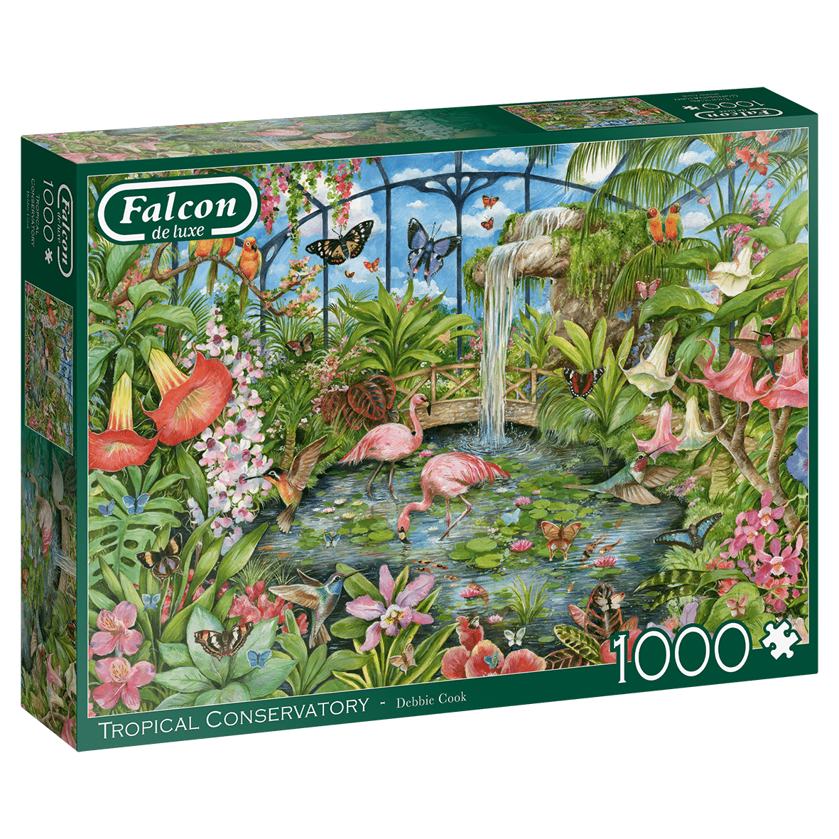 Trópusi Üvegházban Falcon 1000 darabos kirakó puzzle (FA-11295 8710126113035) - puzzlegarden