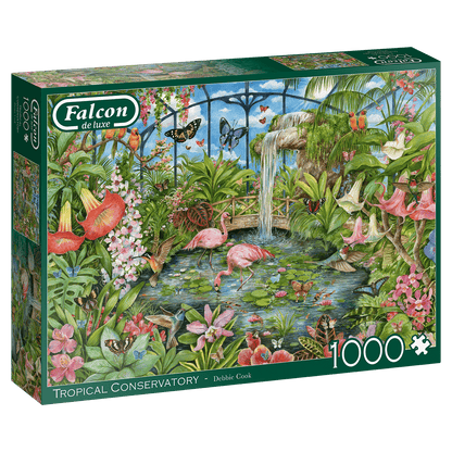 Trópusi Üvegházban Falcon 1000 darabos kirakó puzzle (FA-11295 8710126113035) - puzzlegarden