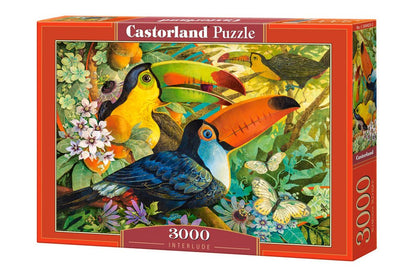 Tukánok Castorland 3000 darabos kirakó puzzle (C-300433 5904438300433) - puzzlegarden