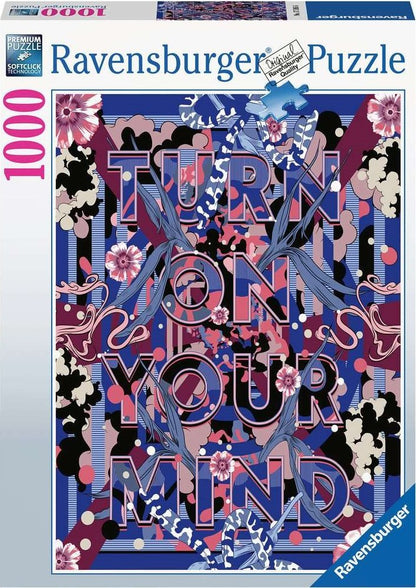 Turn on your Mind Ravensburger 1000 darabos kirakó puzzle (RA-17595 4005556175956) - puzzlegarden