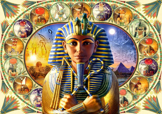 Tutanhamon Bluebird 1000 darabos kirakó puzzle (BB-70508-P 3663384705083) - puzzlegarden