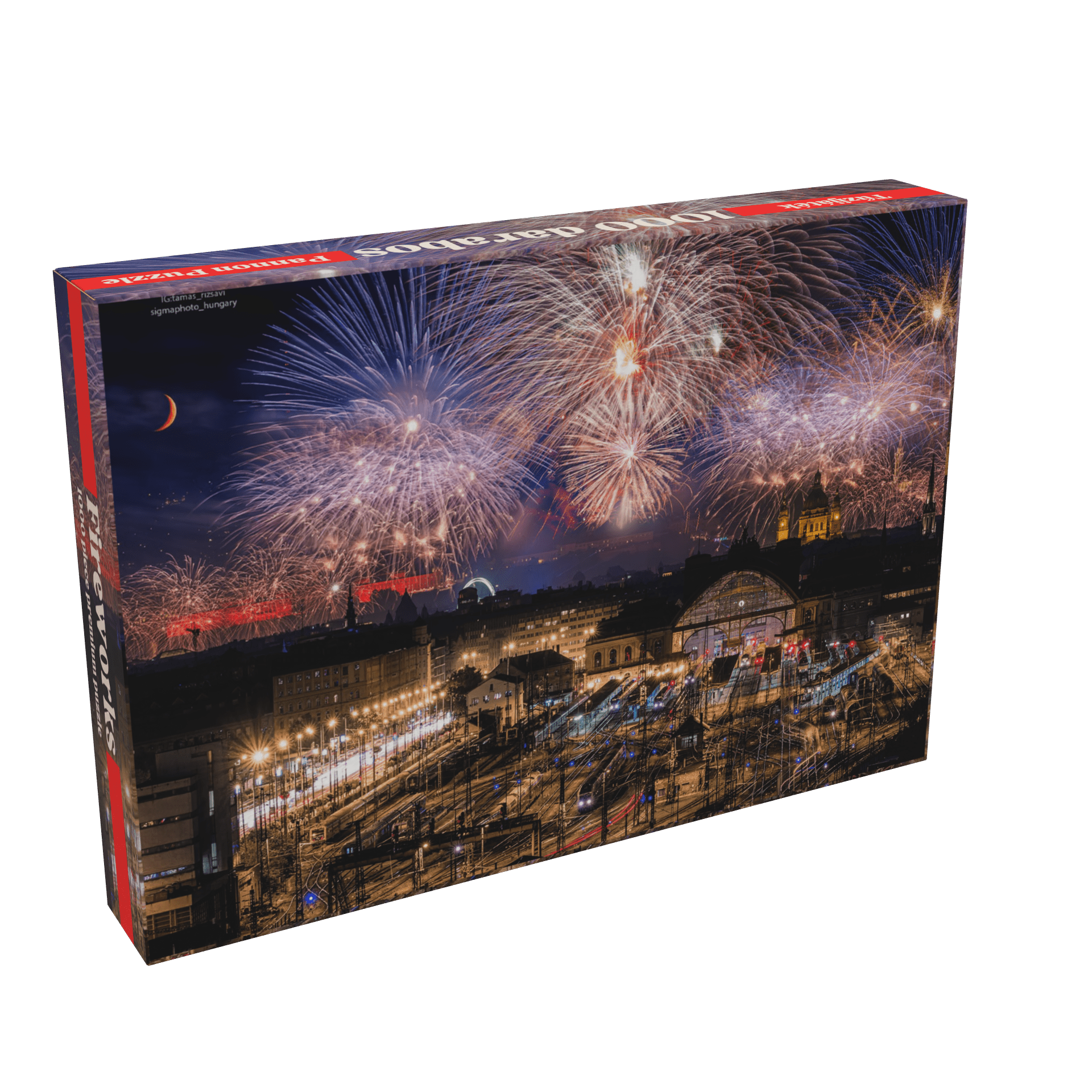 Tűzijáték Pannon Puzzle 1000 darabos kirakó puzzle (PP-181) - puzzlegarden