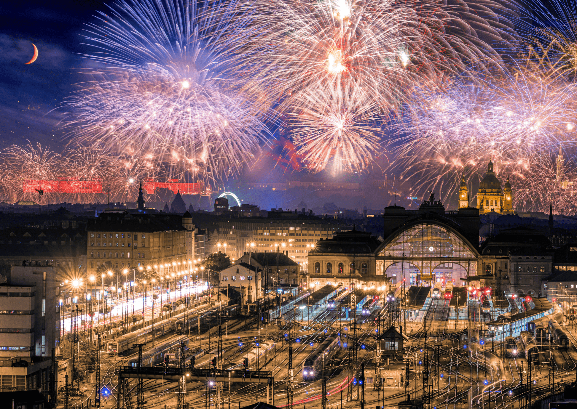 Tűzijáték Pannon Puzzle 1000 darabos kirakó puzzle (PP-181) - puzzlegarden