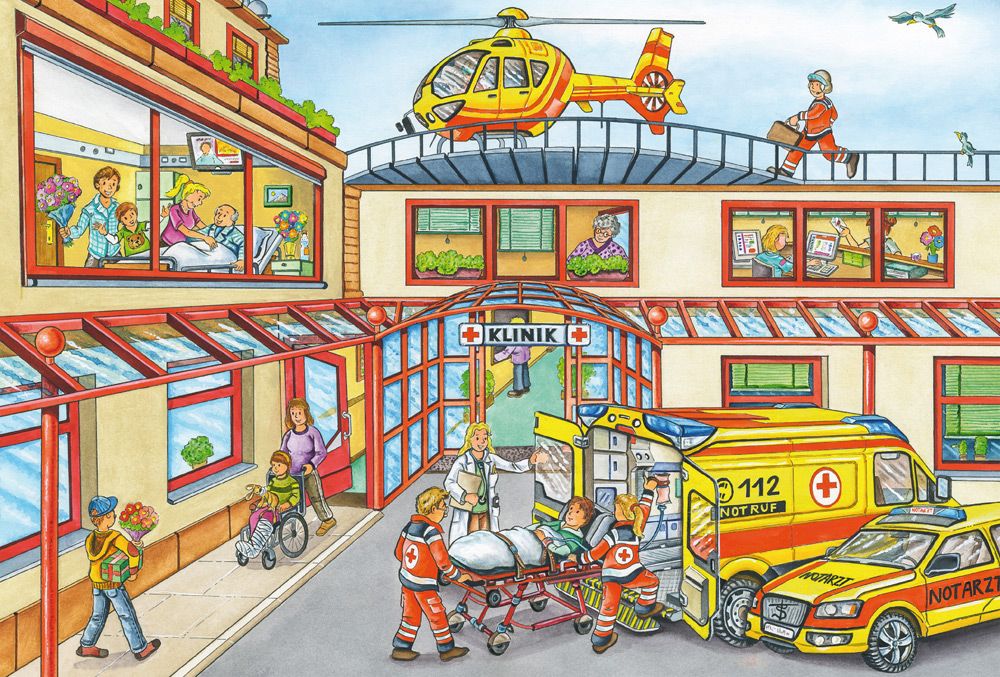 Tűzoltók és rendőrök – 3x24 Schmidt Spiele 3x24 darabos kirakó puzzle (SCH-56215) - puzzlegarden