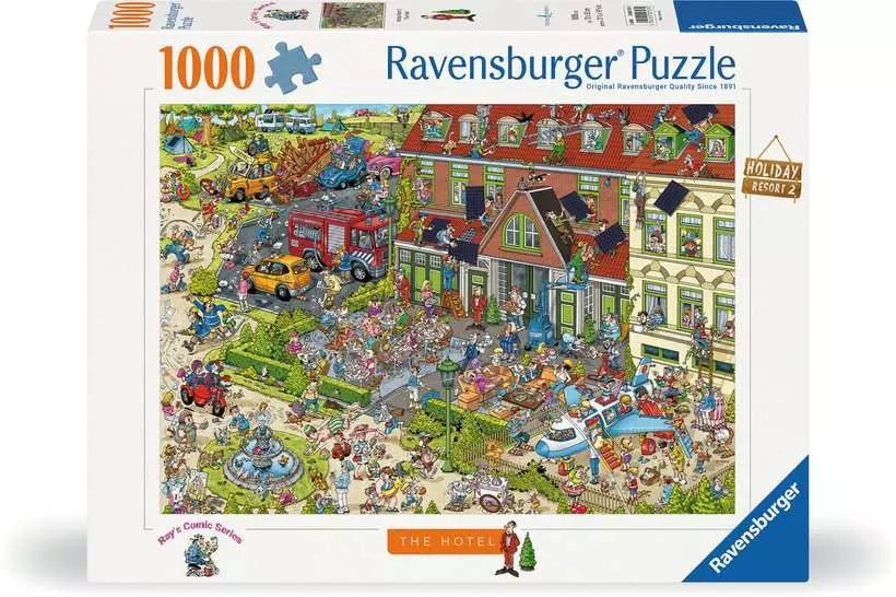 Üdülő helyek 2. - A Szálloda Ravensburger 1000 darabos kirakó puzzle (RA-12000723) - puzzlegarden