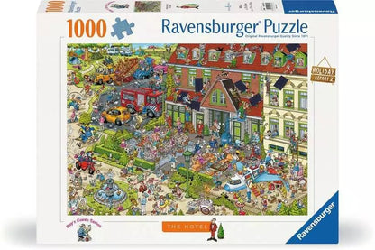 Üdülő helyek 2. - A Szálloda Ravensburger 1000 darabos kirakó puzzle (RA-12000723) - puzzlegarden