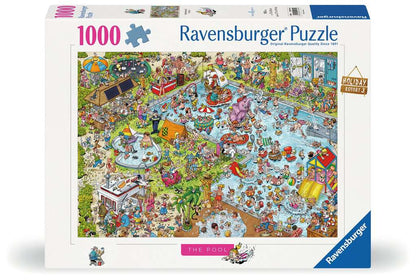 Üdülő helyek 3. - A Medence Ravensburger 1000 darabos kirakó puzzle (RA - 12001164 4005555011644) - puzzlegarden