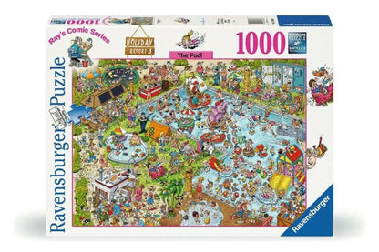 Üdülő helyek 3. - A Medence Ravensburger 1000 darabos kirakó puzzle (RA-17636 4005556176366) - puzzlegarden