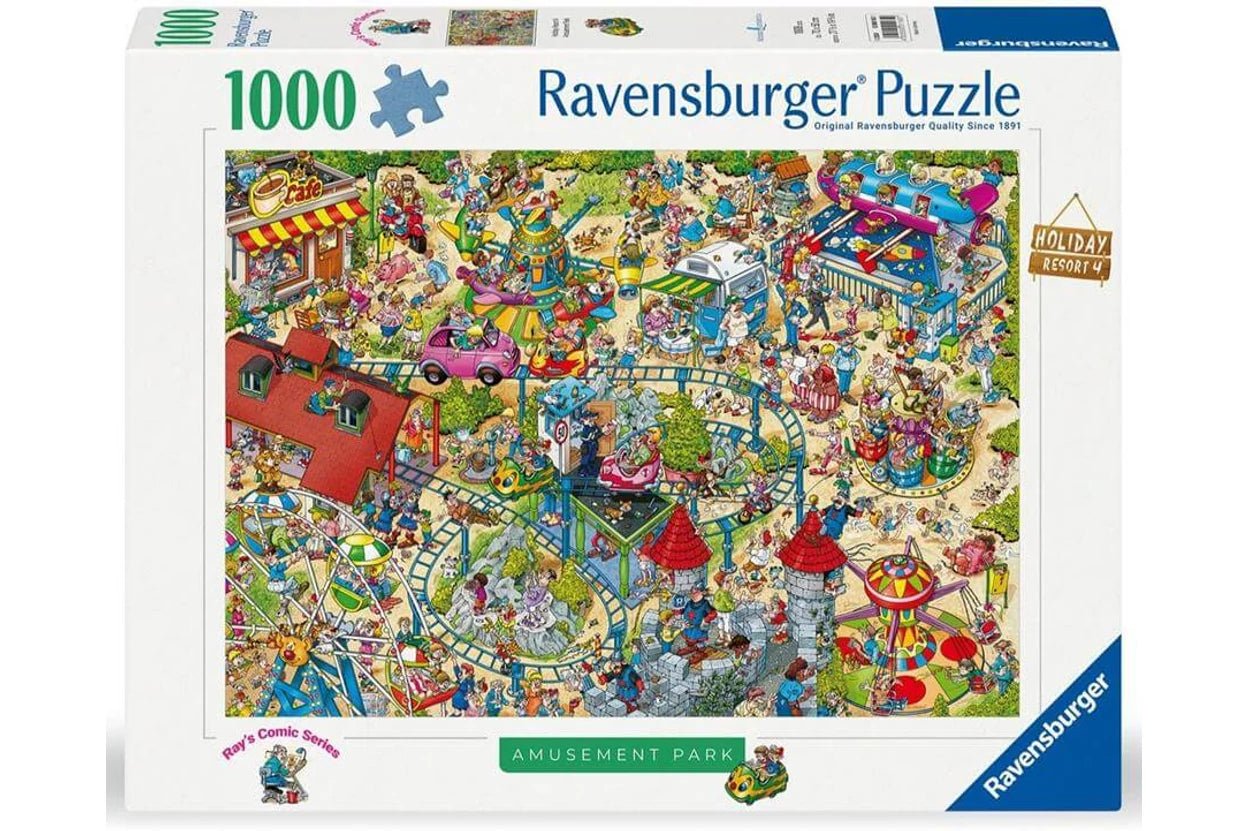 Üdülő helyek 4. - Vidámpark Ravensburger 1000 darabos kirakó puzzle (RA - 12000165 4005555011651) - puzzlegarden