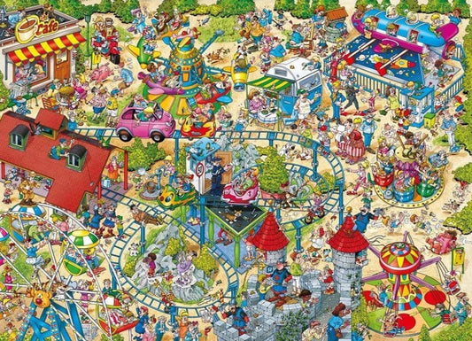 Üdülő helyek 4. - Vidámpark Ravensburger 1000 darabos kirakó puzzle (RA - 12000165 4005555011651) - puzzlegarden