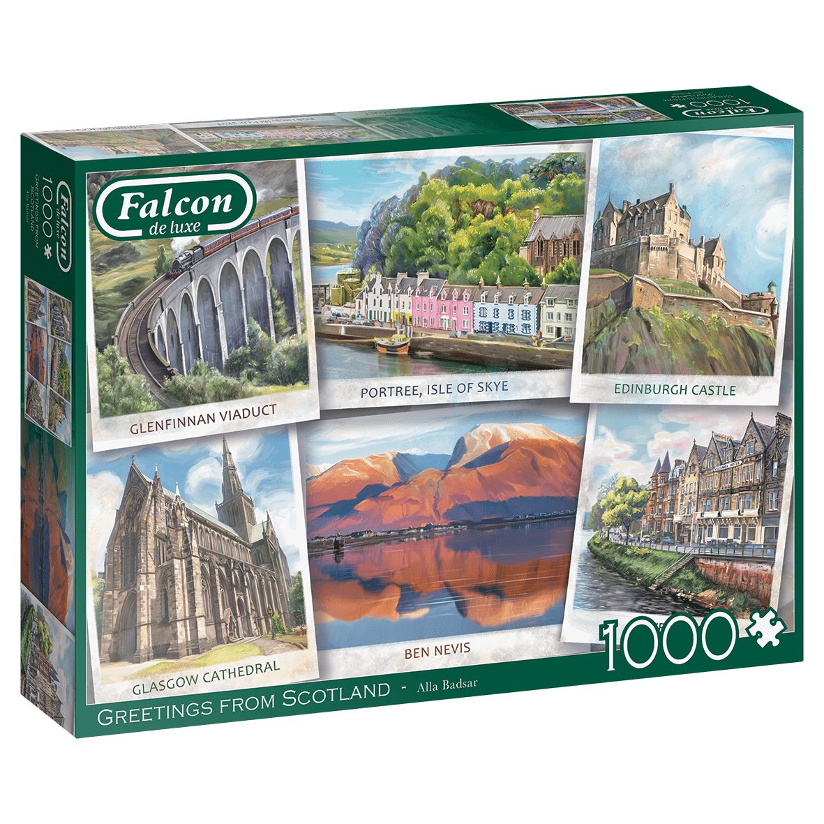 Üdvözlet Skóciából Falcon 1000 darabos kirakó puzzle (FA-11325 8710126113257) - puzzlegarden